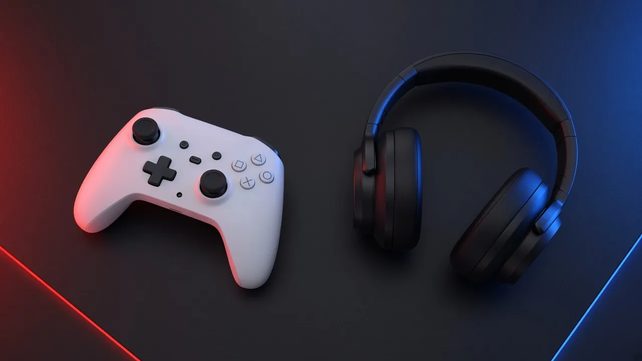 Pad i słuchawki w sekcji esport